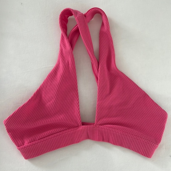 ALO Yoga Tops Alo Yoga Ribbed Destination Bra Poshmark